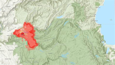 mosquito fire 2022 map|mosquito fire el dorado county.